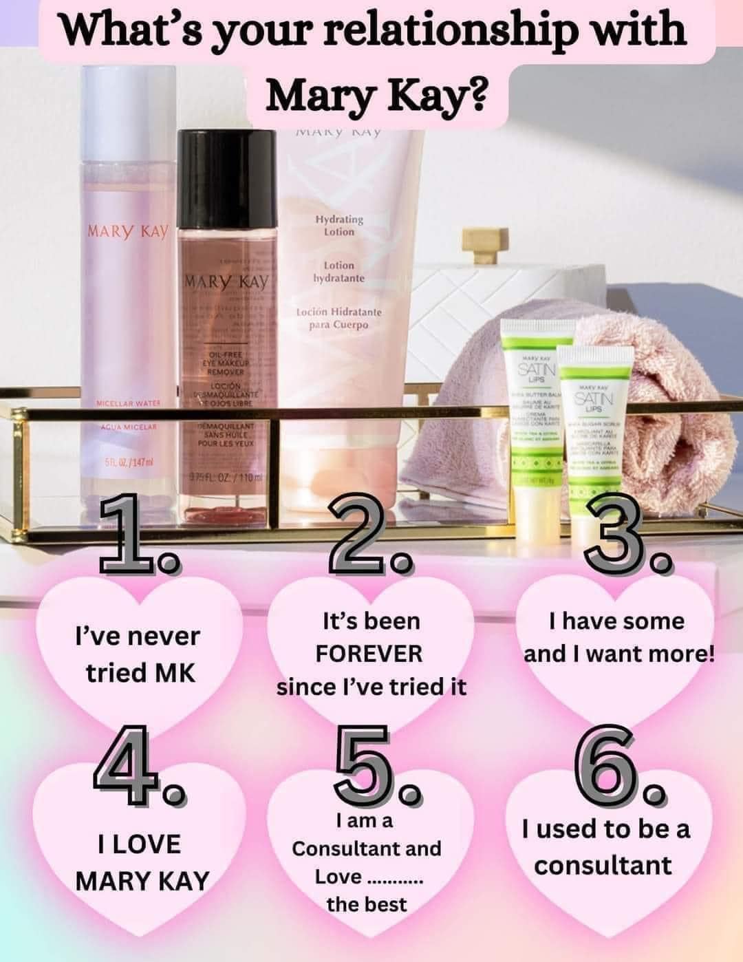 How do you know Mary Kay?