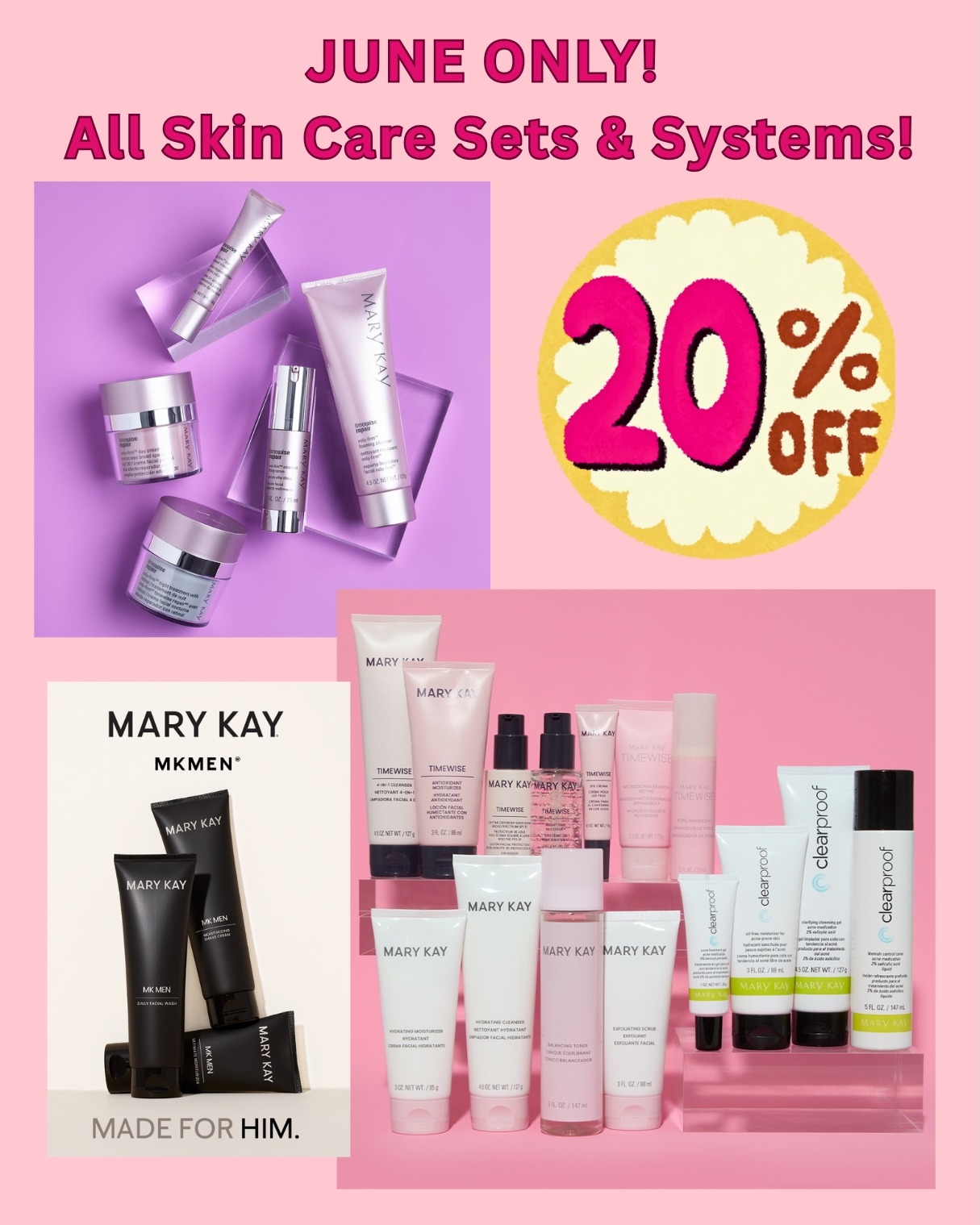 20% Off Skin Care Set Specials