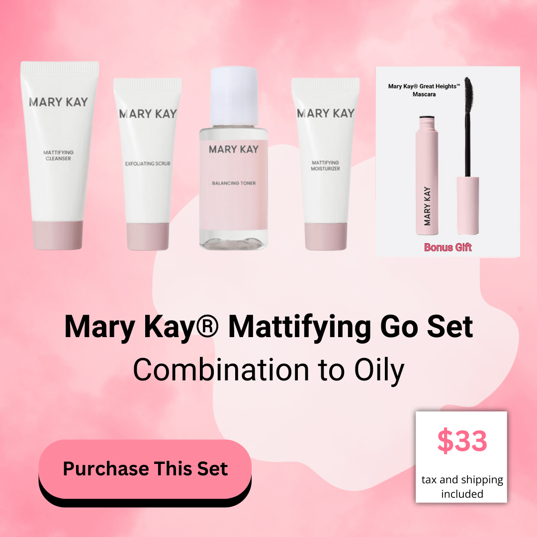 MK Mattifying Go Set with gift